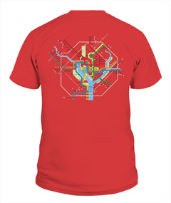 "If Lost, Please Refer to the Backside" Unisex T-Shirt | Comfort Colors 1717 (US)