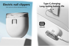 Revolutionary Safety Electric Nail Clipper - Automatic Trimmer for Thick Nails, Perfect for All Ages!