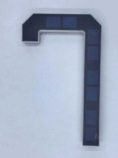 Illuminate Your Home with Weatherproof Solar LED House Numbers - 9 Inch Decorative Address Sign for Front Yard and Driveway