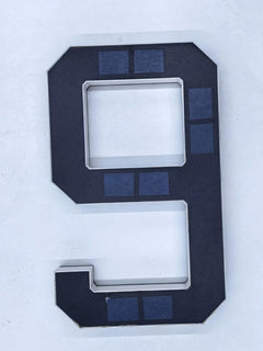 Illuminate Your Home with Weatherproof Solar LED House Numbers - 9 Inch Decorative Address Sign for Front Yard and Driveway