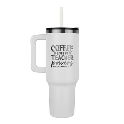 Coffee Gives Me Powers - Teacher's Mug