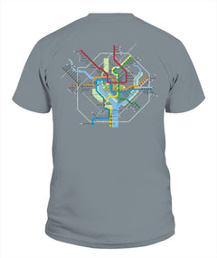 "If Lost, Please Refer to the Backside" Unisex T-Shirt | Comfort Colors 1717 (US)