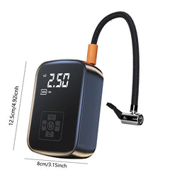 Powerful Wireless Car Air Compressor - Ultimate Electric Tire Inflator for Motorcycles, Bicycles, Boats, and More!