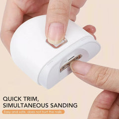 Revolutionary Safety Electric Nail Clipper - Automatic Trimmer for Thick Nails, Perfect for All Ages!