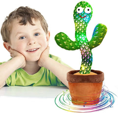 Dancing Cactus Plush Toy - Fun Electronic Recording Doll with 120 Songs - Perfect Gift for Kids!